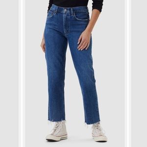 Women’s 28 AGOLDE Kye Mid Rise Straight Crop Jean